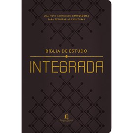 Bíblia de Estudo NVI Integrada | Capa Flexível Marrom