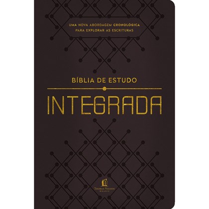 Bíblia de Estudo NVI Integrada | Capa Flexível Marrom