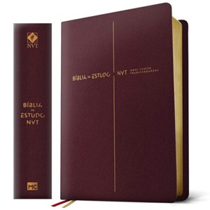 Bíblia de Estudo | NVT | Vinho