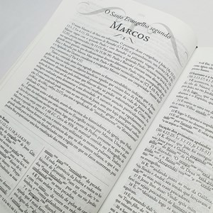 Bíblia de Estudo Palavras Chave | Letra Normal | ARC | Preto/Dourado