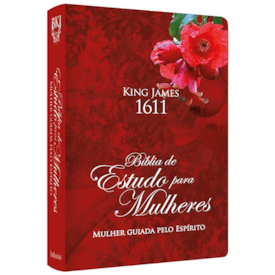 Bíblia de Estudo para Mulheres | BKJ 1611 | Letra normal | Capa Dura Artística
