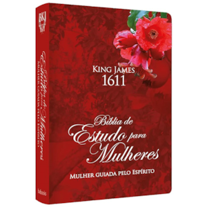 Bíblia de Estudo para Mulheres | BKJ 1611 | Letra normal | Capa Dura Artística