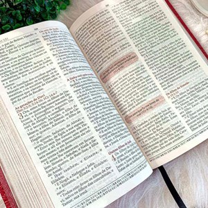 Bíblia de Estudo para Mulheres | BKJ 1611 | Letra normal | Capa Luxo Vermelha