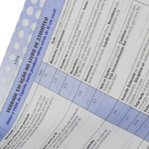 Segunda imagem do produto Bíblia de Estudo Plenitude | Letra Normal | ARA | Capa Couro Preta e Azul