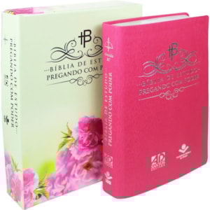 Bíblia de Estudo Pregando com Poder | ARC | Goiaba