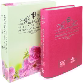 Bíblia de Estudo Pregando com Poder | ARC | Goiaba