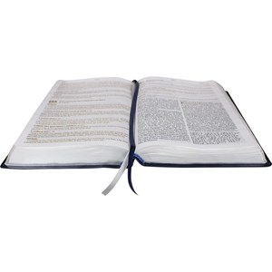 Bíblia de Estudo Pregando com Poder | ARC | Letra Normal | Capa Azul Nobre