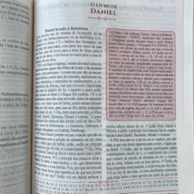 Segunda imagem do produto Bíblia de Estudo Reformadores | KJF | Letra Normal | Capa Luxo Caramelo