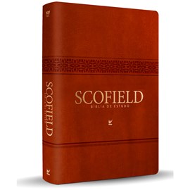 Bíblia de Estudo Scofield  | ACF | Letra Média C/ Concordância | Capa Marrom Luxo