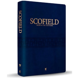 Bíblia de Estudo Scofield | AEC | Capa Azul Luxo