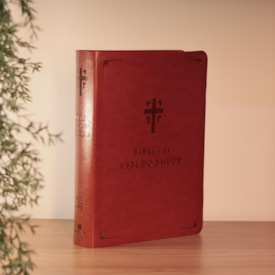 Segunda imagem do produto Bíblia de Estudo Shedd | A21 | Couro Sintético Marrom