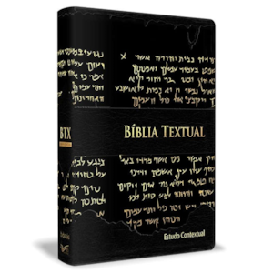 Bíblia de Estudo Textual | Letra Gigante | Capa Preta Luxo