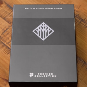 Segunda imagem do produto Bíblia De Estudo Thomas Nelson | NVI | Letra Normal | Capa Luxo Marrom Couro Legítimo