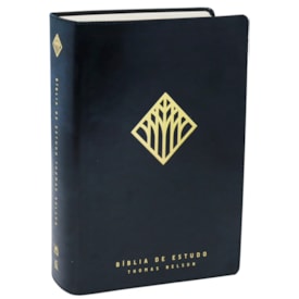 Bíblia De Estudo Thomas Nelson | NVI | Letra Normal |Capa Luxo Preto