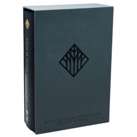 Segunda imagem do produto Bíblia De Estudo Thomas Nelson | NVI | Letra Normal |Capa Luxo Preto