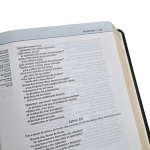 Bíblia De Estudo Thomas Nelson | NVI | Letra Normal |Capa Luxo Preto