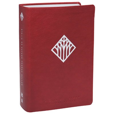 Bíblia De Estudo Thomas Nelson | NVI | Letra Normal |Capa Luxo Vinho