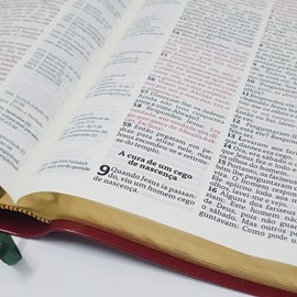 Bíblia de Estudo Thompson | AEC Letra Grande | Preta Luxo