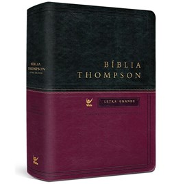 Bíblia de Estudo Thompson | AEC Letra Normal | Verde e Vinho | s/ índice