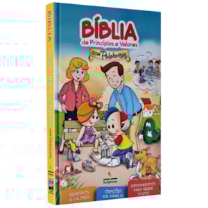 Bíblia de Princípios e Valores com Palabritas | Capa Dura