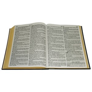 Bíblia de Pulpito | ARC | Letra Extragigante | Capa Percalux Preto Luxo