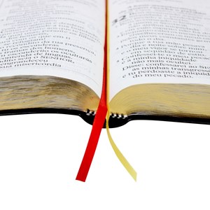 Bíblia de Pulpito | Letra Extragigante | ARA | Capa Luxo Preta