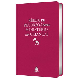Bíblia de Recursos para o Ministério com Crianças | Apec | ARA | Rosa Luxo