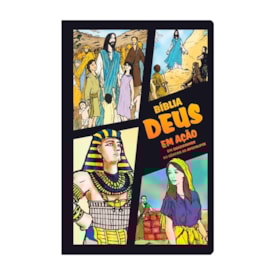 Bíblia Deus em Ação Em Quadrinhos | Faraó | Capa Dura