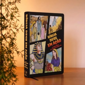 Segunda imagem do produto Bíblia Deus em Ação Em Quadrinhos | Faraó | Capa Dura