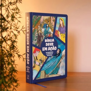 Segunda imagem do produto Bíblia Deus em Ação Em Quadrinhos | Jesus Acalma a Tempestade | Capa Dura