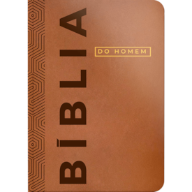 Segunda imagem do produto Bíblia Devocional Do Homem | NVI | Letra Grande | Capa Luxo Marrom