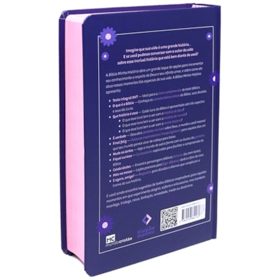 Segunda imagem do produto Bíblia Devocional Para Garotas | NVT | Letra Grande | Capa Dura Lettering