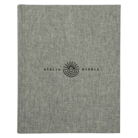 Bíblia Diária Cinza | NVI | Leitura Perfeita | Capa Dura C/ Tecido