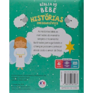 Segunda imagem do produto Bíblia do Bebê| Historias Inesquecíveis | Ciranda Cultural