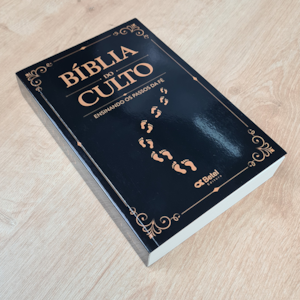 Segunda imagem do produto Bíblia do Culto | ARC | Letra Normal | Capa Brochura Preta