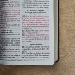Bíblia do Culto com Harpa Cristã e Corinhos | ARC | Letra Gigante | Capa Luxo Preta Clássica