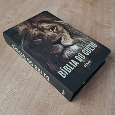 Segunda imagem do produto Bíblia do Culto com Harpa Cristã e Corinhos | ARC | Letras Maiores | Capa Semi-flexível Leão