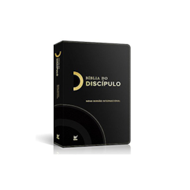 Segunda imagem do produto Bíblia do Discípulo | NVI Letra Normal | Luxo Preta