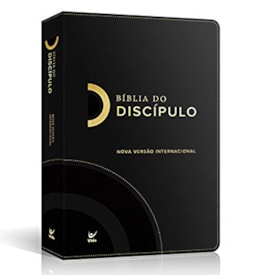 Bíblia do Discípulo | NVI Letra Normal | Luxo Preta