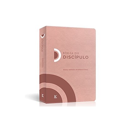Bíblia do Discípulo | NVI Letra Normal | Luxo Rosa