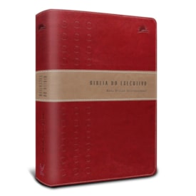 Bíblia do Executivo | NVI Letra Normal | Vinho e Prateado