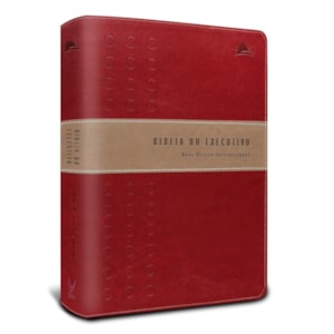 Bíblia do Executivo | NVI Letra Normal | Vinho e Prateado