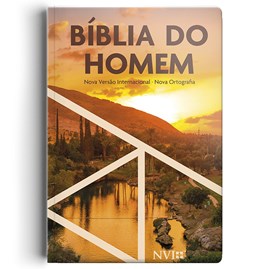 Bíblia do Homem | NVI | Letra Média | Capa Ilustrada Pôr do Sol