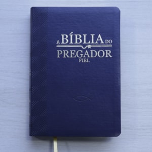Segunda imagem do produto Bíblia do Pregador Fiel | Full Color | ARC | Capa Luxo Azul