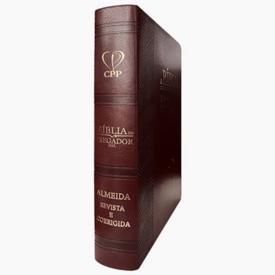 Segunda imagem do produto Bíblia do Pregador Fiel | Full Color | ARC | Capa Luxo Vinho