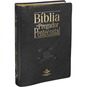 Bíblia do Pregador Pentecostal | ARC | Letra Normal | Capa Luxo Preta