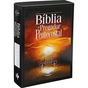 Bíblia do Pregador Pentecostal | Letra Normal | ARC | Capa Preta Nobre | c/ Índice