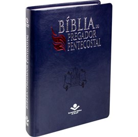Bíblia do Pregador Pentecostal | NAA | Azul Nobre