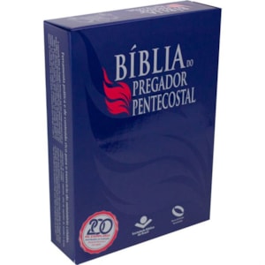 Segunda imagem do produto Bíblia do Pregador Pentecostal | NAA | Azul Nobre