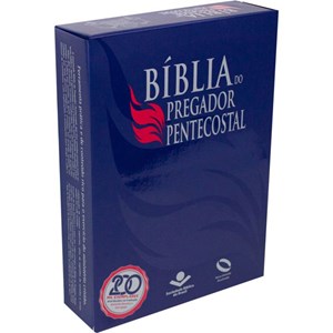 Bíblia do Pregador Pentecostal | NAA | Azul Nobre